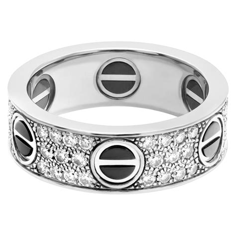 cartier screw ring|cartier love interlocking ring.